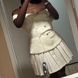 Mura Pleated Skirt (XXS)